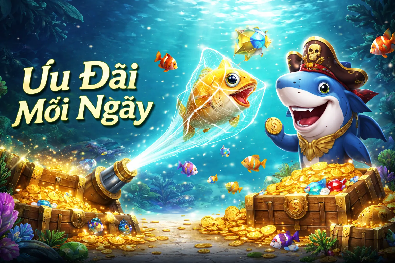 Biểu tượng bảo mật dữ liệu với khóa và khiên